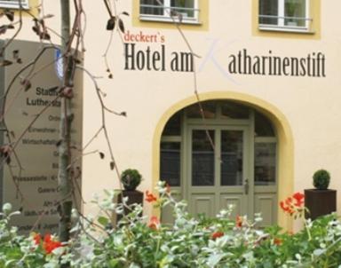 Deckerts Hotel Am Katharinenstift Lutherstadt Eisleben Luaran gambar